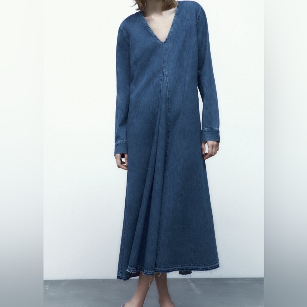 Zara denim dress
